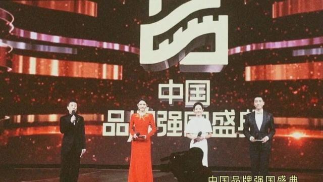 龙洋|龙洋再任央视晚会主持人，一身红裙端庄大气，董明珠也好有气质