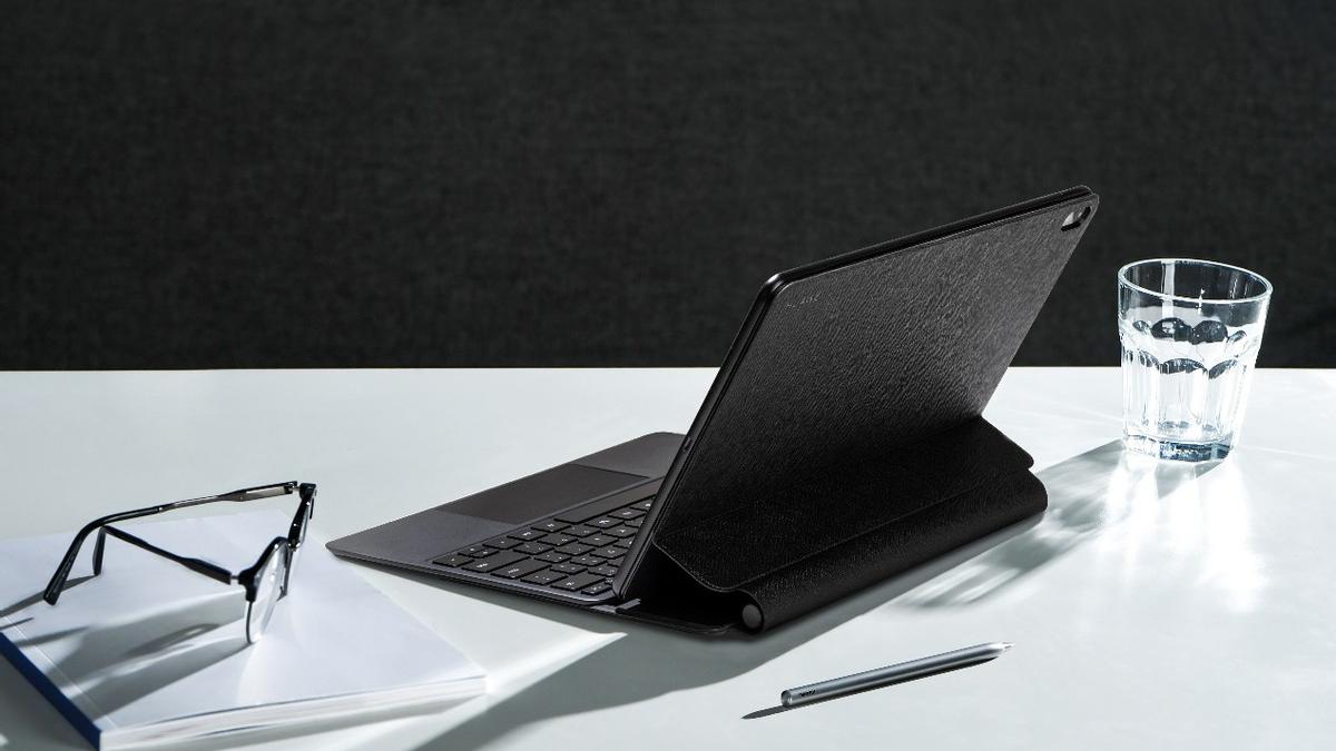 键盘|华为MateBook E+悦滑键盘，随时随地“膝”上办公