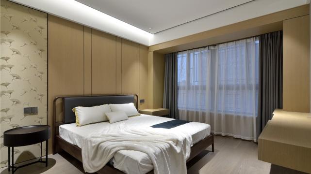 120平新中式二居室，简洁中又多了那么一丝丝的沉稳