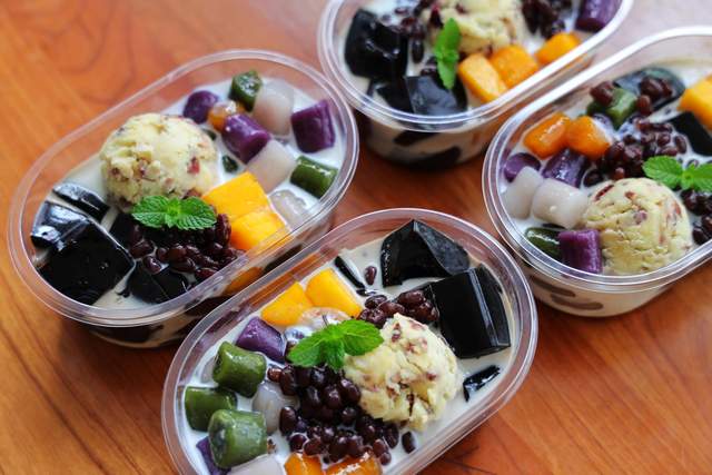 明矾|甜品店那么贵的芋圆甜品，在家自己做，做一次可以吃一整个夏天