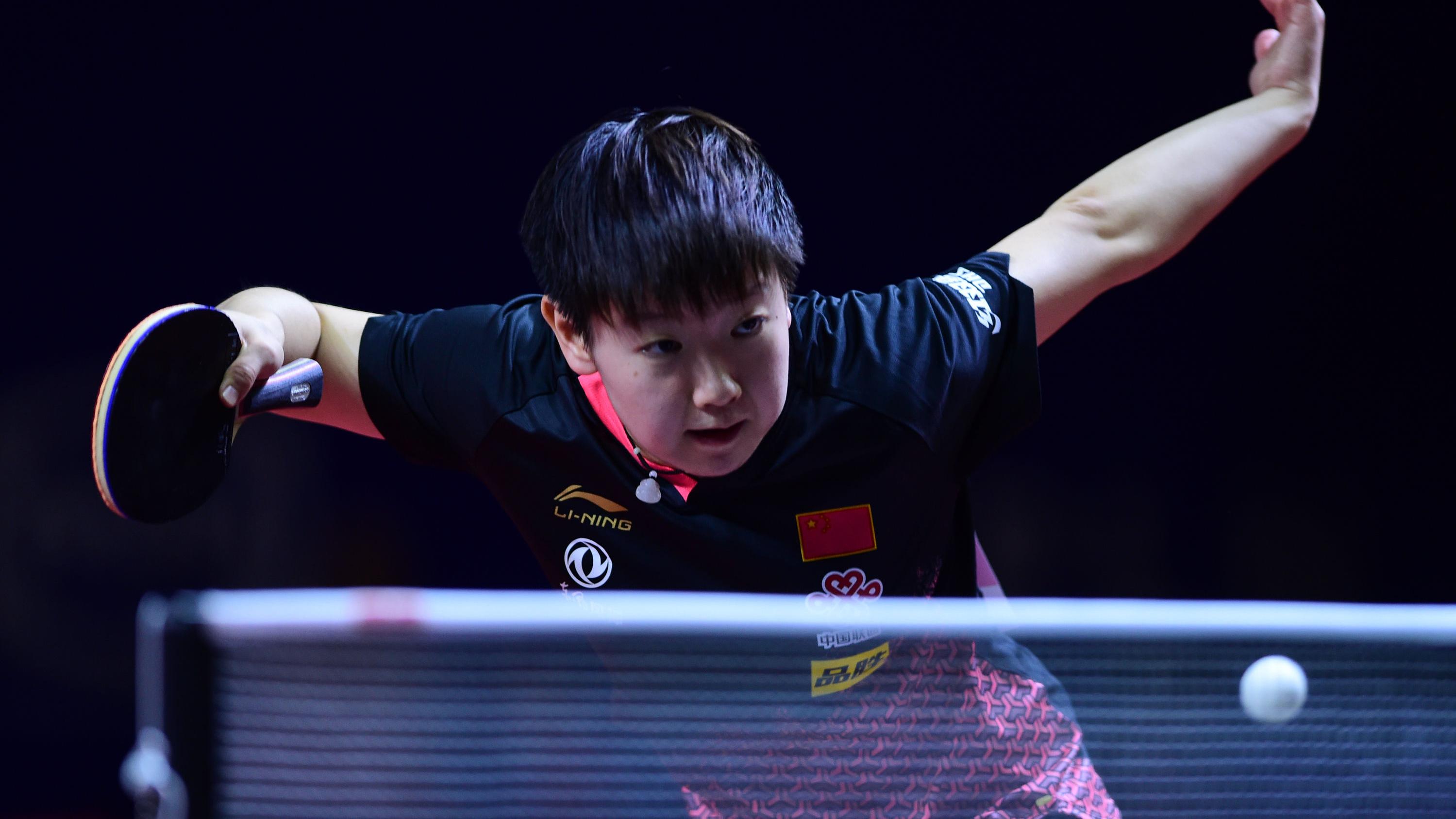 王曼昱|4-3！国乒会师大满贯女单决赛，王曼昱险胜孙颖莎，再战陈梦争冠