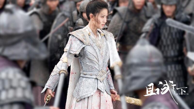 且试天下|《且试天下》结局杨洋白发造型封神，赵露思演技爆发大展女王风范