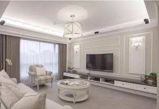越来越多有钱人家里不装电视墙了，如今都潮流这样设计，聪明极了