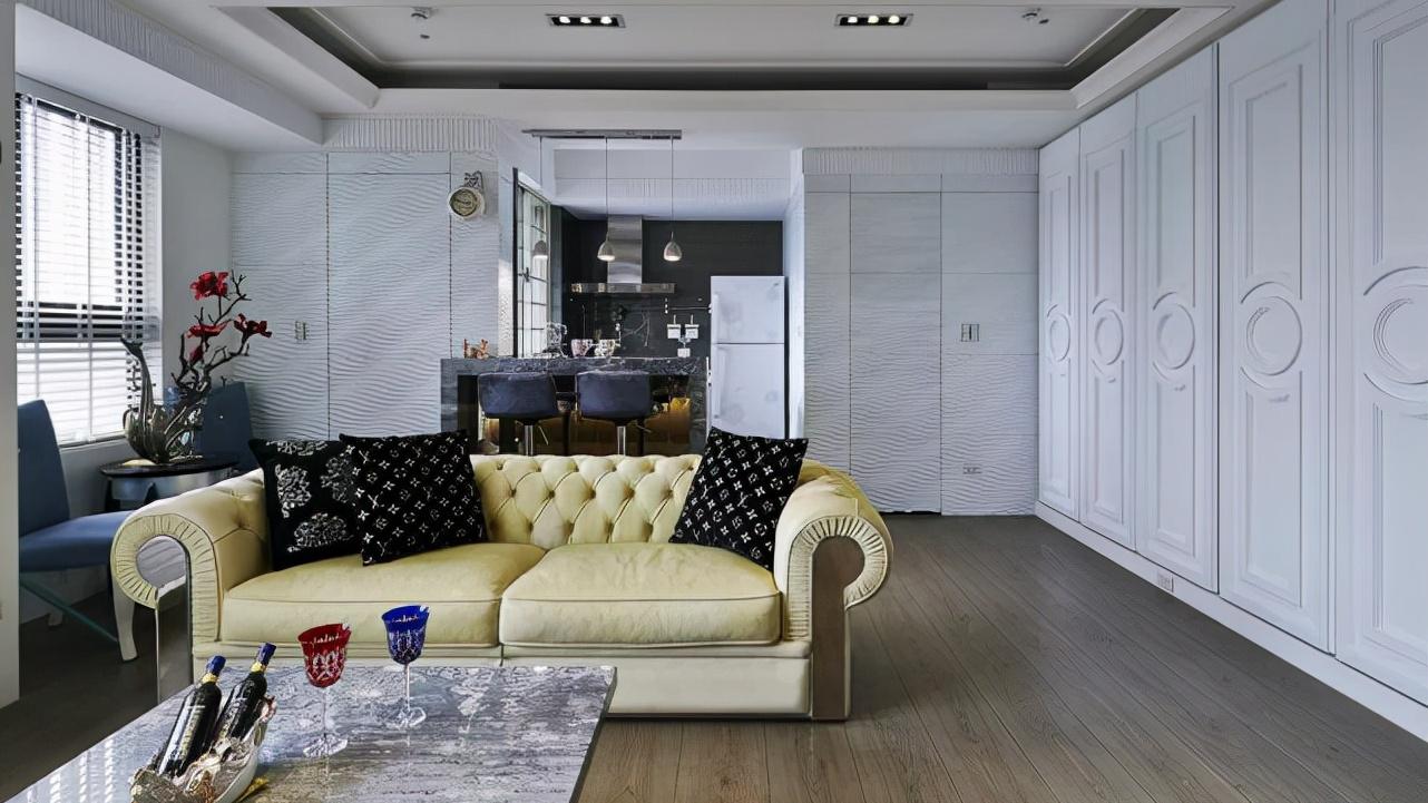 97平现代风三居室，沉淀一下忙碌的心情