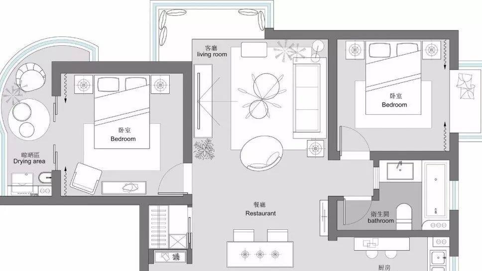108㎡森系庄园式装修，低调沉稳配色，打造民宿范儿休闲家居！