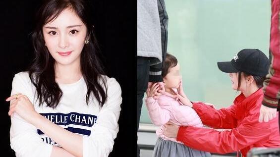 杨幂|8岁就拥有了大长腿，眼睛大大的越来越像杨幂，小糯米整容式成长