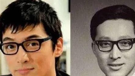 胡歌|本以为胡歌和爸爸够像了，看到金城武和爸爸，说复制粘贴不为过