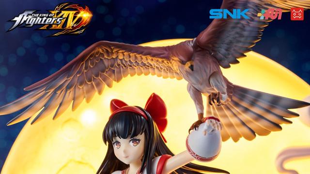 娜可露露|潮趣：《拳皇14》娜可露露 手办 雄鹰展翅 细致涂装