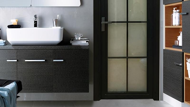 卫生间可别装平开门，这种门好看又实用，后悔我家才发现！