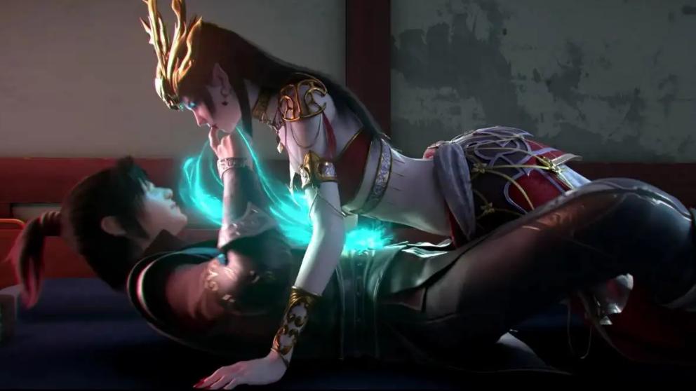 萧炎|斗破苍穹：萧炎在炎盟和魂殿战斗中救下女儿，与美杜莎补办婚礼