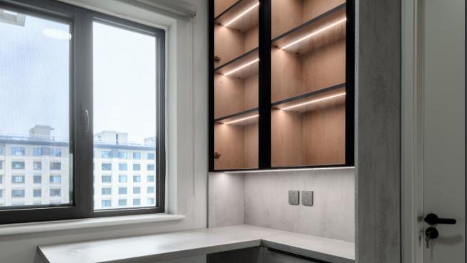 110m2三室两卫，大胆改造，成就超级厨房和开放书房