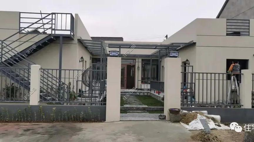 170平一层小院造价不到20万，舒适温馨适合养老