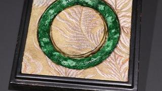 翡翠|晚清 翡翠雕花手镯