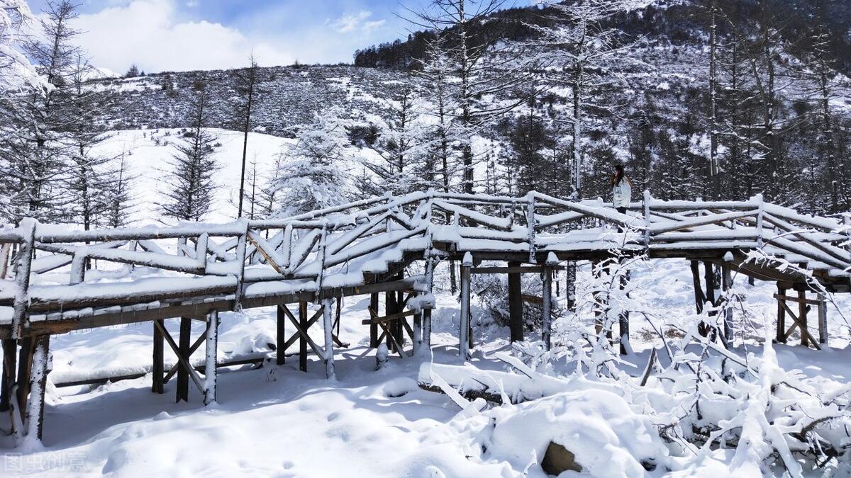 桂林旅游|鹧鸪山与达古冰川，冬天看雪的好去处