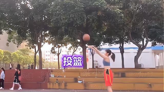 篮球|一女子脱了球衣打篮球遭吐槽，男生：我们没法安心比赛了
