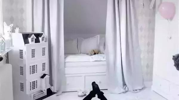 实用与趣味性兼具的嵌入式设计，在家里多出一个私密角落！