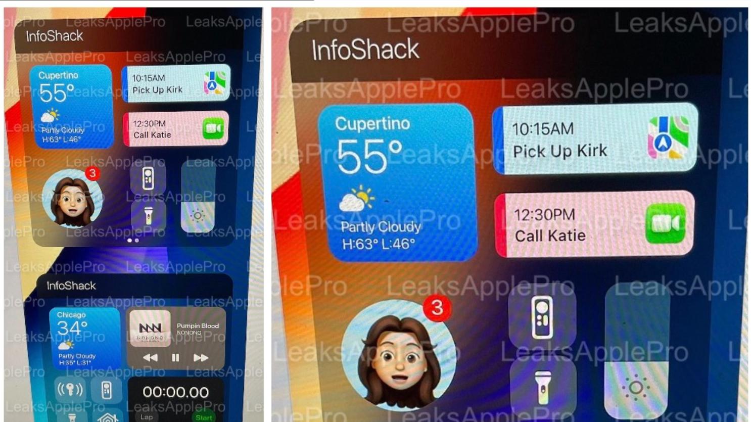 苹果|苹果iOS 16新功能预览：无脑抄安卓？支持分屏功能和息屏显示