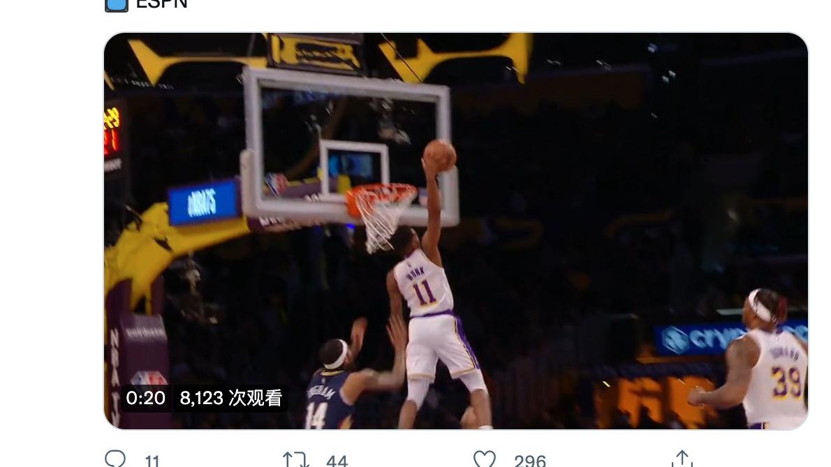 威斯布鲁克|NBA官推惊呼！威少失误送机会，蒙克平筐极限拦截，威少该谢谢他