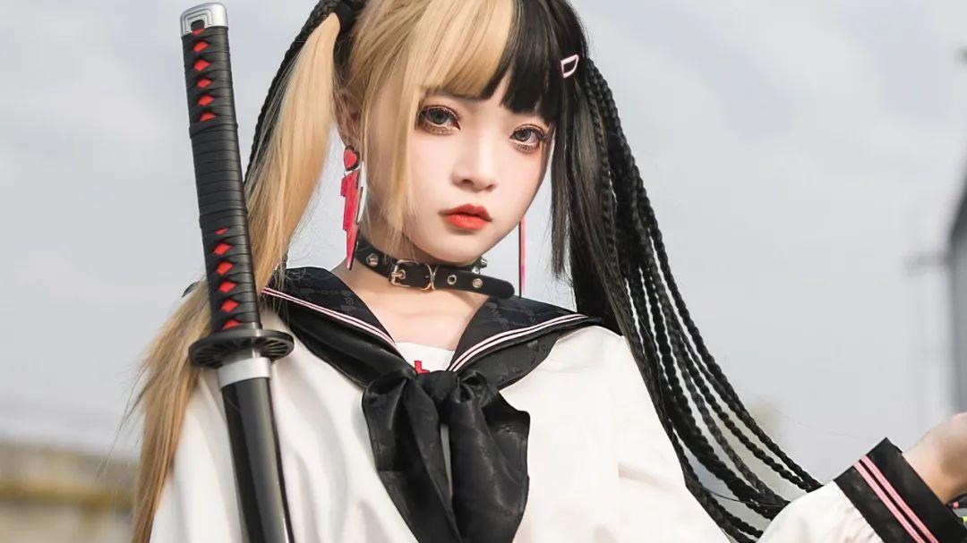 制服|JK少女：重工刺绣原宿风制服