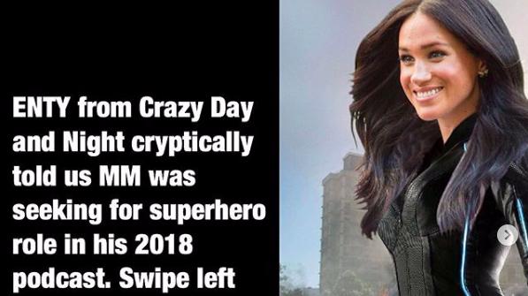 超级英雄|梅根不给女王看阿奇，想演超级英雄片，哈里：她想就要让她得到