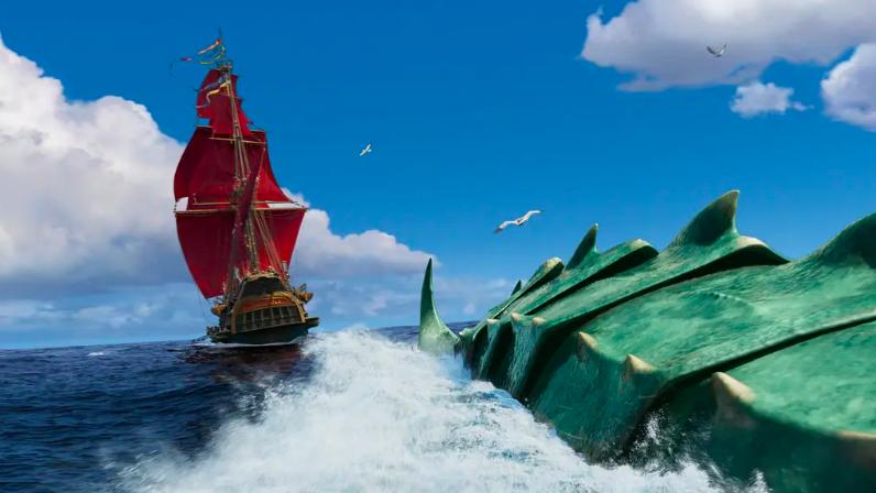 海兽猎人|迪士尼动画《海兽猎人》探寻未知海域，揭开世界隐藏真相