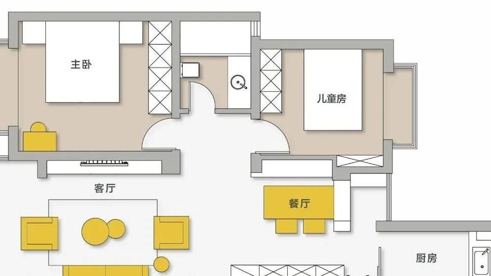 参观表妹豪掷28万装的婚房，经典H户型，这小资格调也太浪漫了！