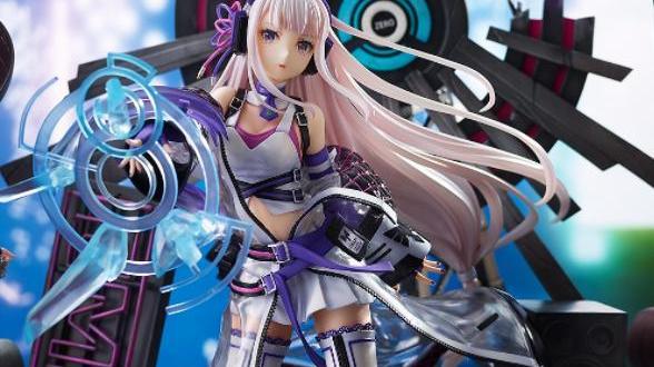 手办|RE0：心动级爱蜜莉雅霓虹都市手办追加官图看到价格后心肺停止