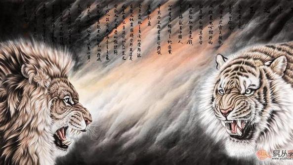 朋友要装修，给他推荐这三款适合贴在客厅的名人名画