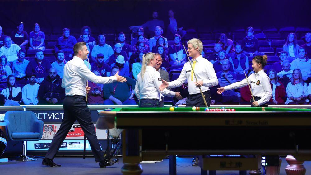 八强诞生! 中国斯诺克两人晋级, 90后名将大获全胜, 横扫世界第十