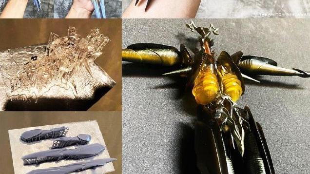 模型|建模打印自制《新奥特曼》奥特曼、杰顿、扎拉布星人等模型