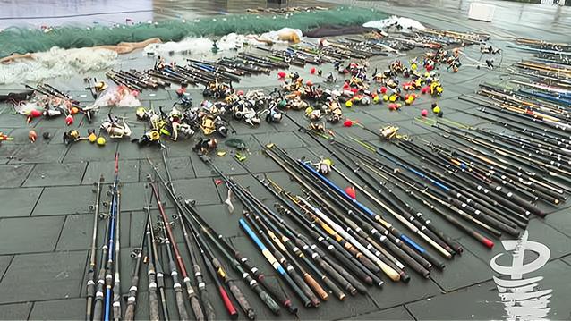重庆|重庆：多地销毁大量鱼竿，一眼望不到边！钓鱼人的好日子到头了？