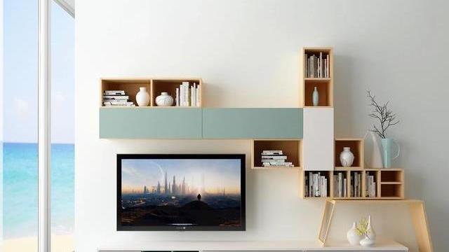 电视柜两边空旷，有4种很实用的处理方法，跟你想的一样吗？