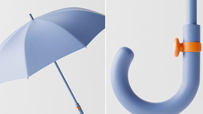 Air Tag|有了这款活泼的 APPLE AIRTAG 配件，再也不会忘记带雨伞了