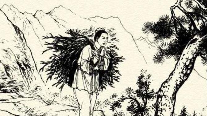 民间故事：老鹰成为樵夫的干儿子，三更天托梦：窝里有一颗金蛋