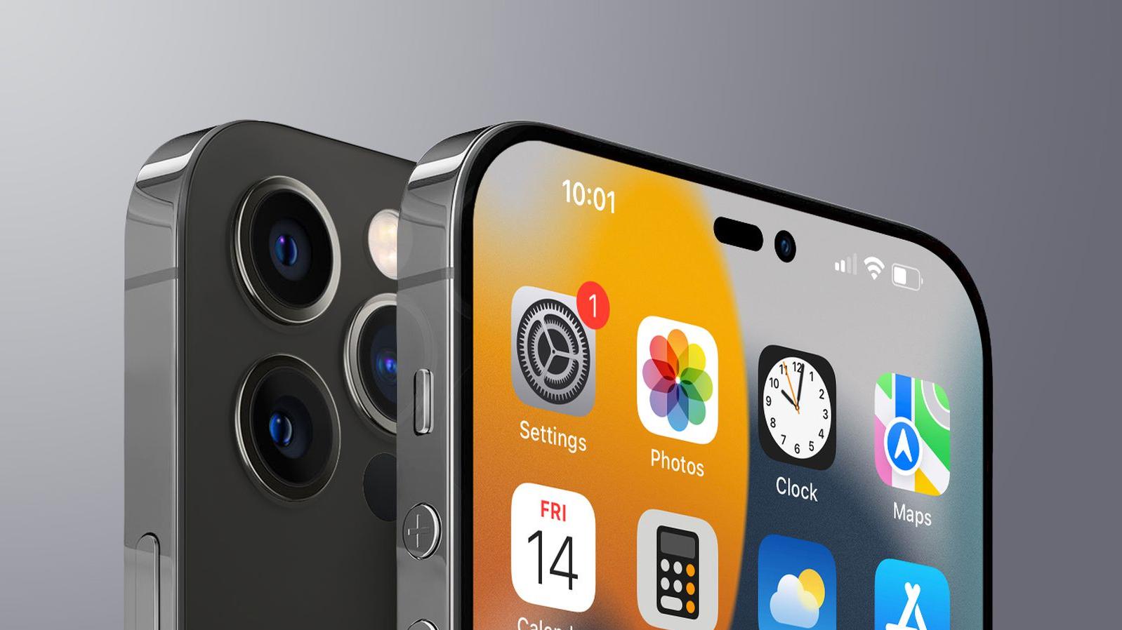 iPhone|iPhone 14Pro又曝“感叹号”挖孔屏？iPad Air 5或将春季推出