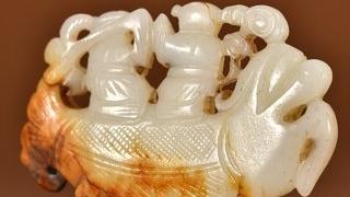 |和田玉望子成龙挂件