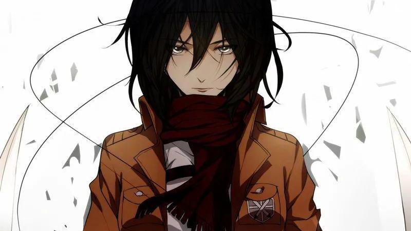 进击的巨人|动漫美图：《进击的巨人》三笠·阿克曼