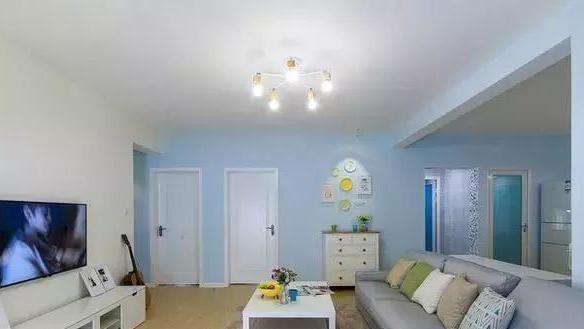 5万穷装88㎡两居，刮大白也好看，就是厕所装蹲便成最大败笔！