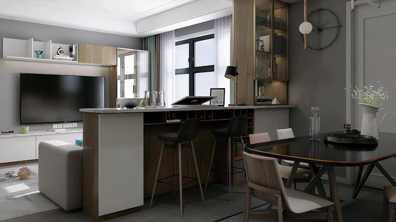 餐边柜要做成什么样子才实用又好看？看看这几款餐边柜设计