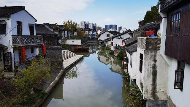 |上海新开业的古镇老街，风景原汁原味，还未被商业化