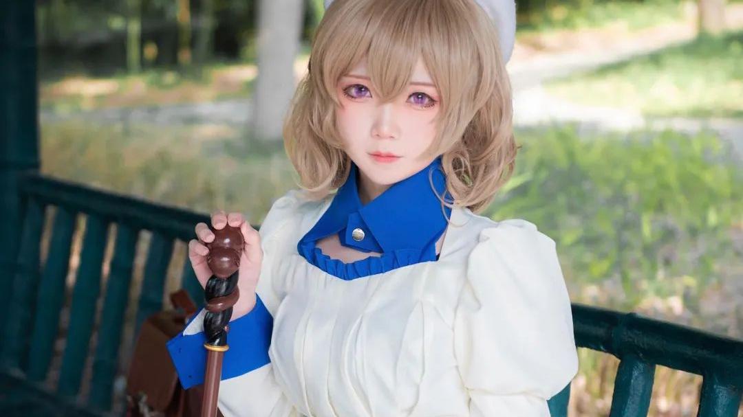 |cos：虚构推理岩永琴子cos正片@楚楚子，是我心中永远的公主