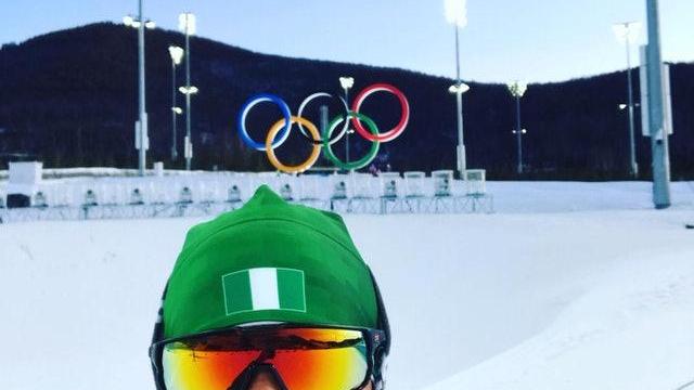 尼日利亚队|无雪国家尼日利亚的唯一冬奥选手：自己存钱参加，希望下届有队友