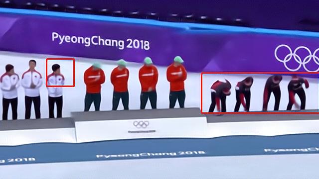 韩国队|效仿韩国队？加拿大队擦拭领奖台，原因只有一个，韩国选手这次看尬了
