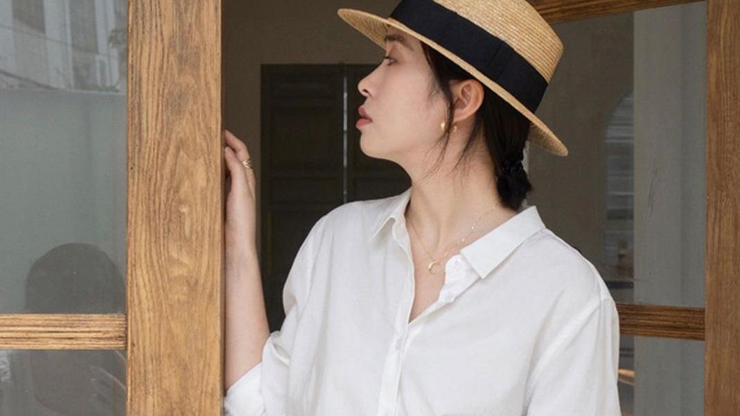 衬衫 春天的衬衫也太百搭了，什么脸型选什么领型，选对了显瘦还提气质