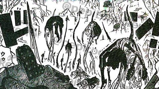 海贼王|海贼王：大将绿牛首秀实力一人团灭凯多海贼团余党打造地狱绘图