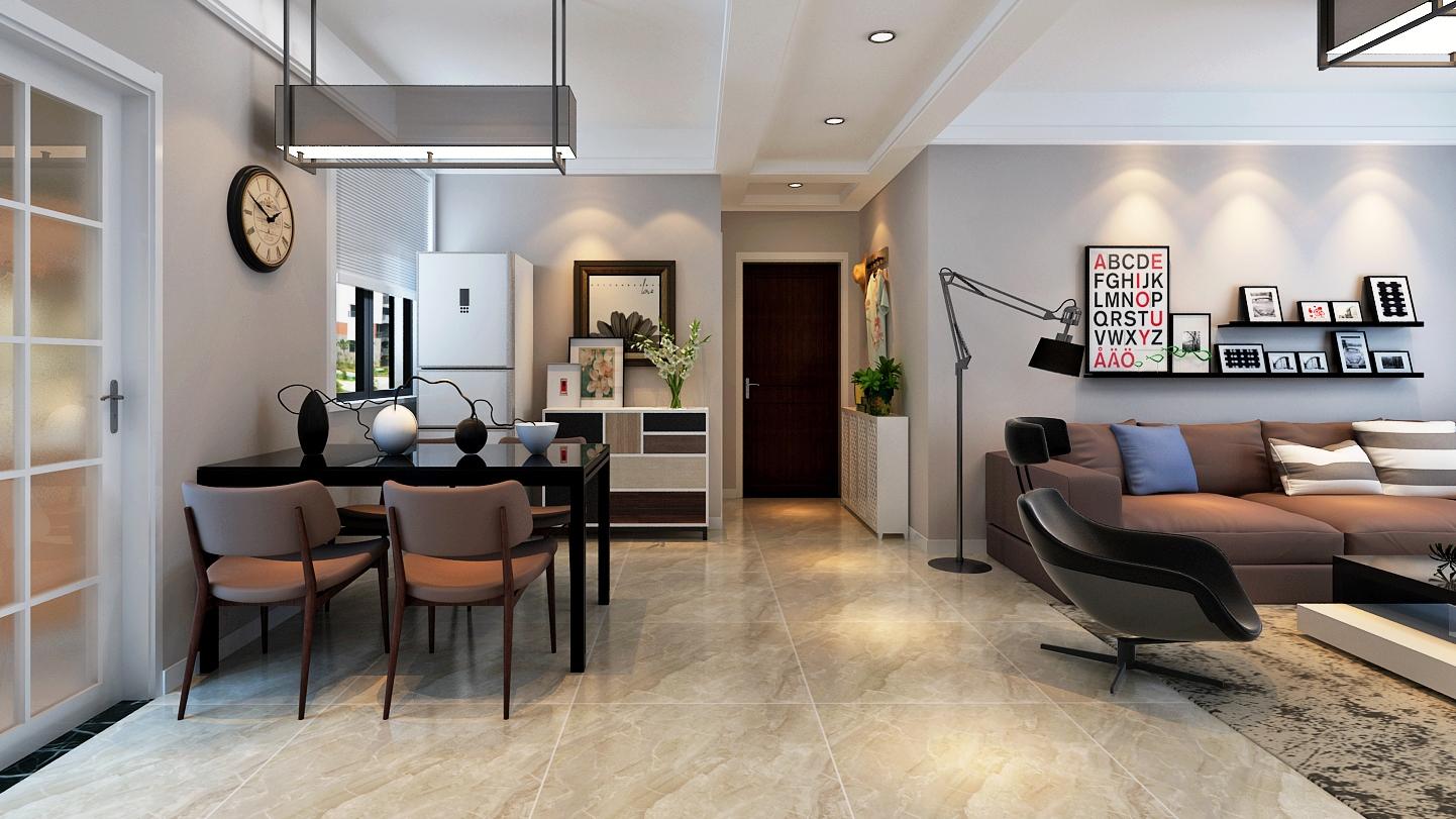 116平现代简约风三居室，简约而不简单就是舒心、舒适