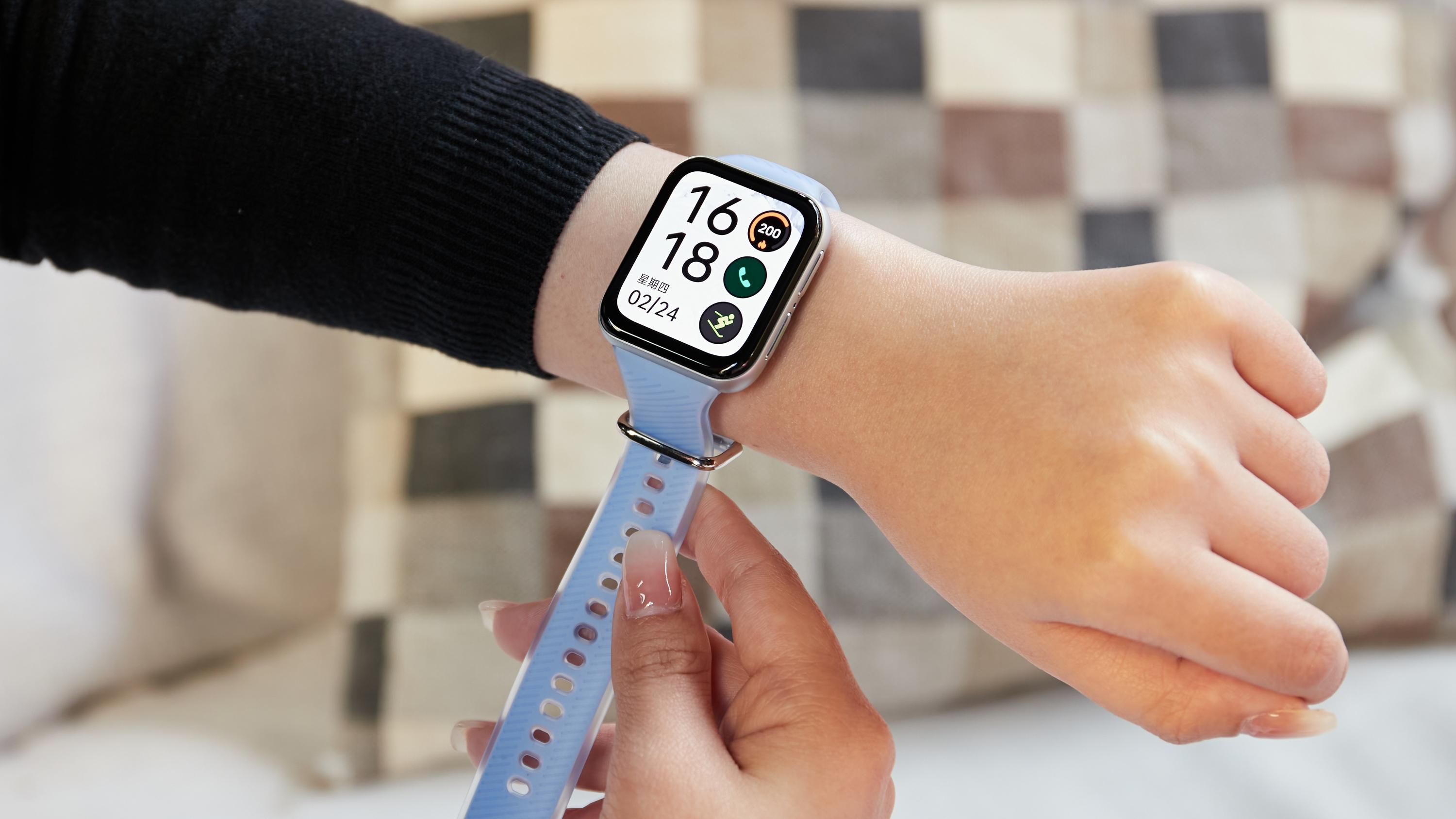 冰川湖|上手OPPO Watch 2冰川湖蓝，颜值只是开胃菜，功能才是大餐