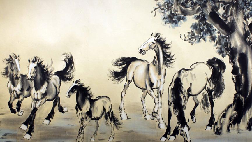 八骏图里面的宝马，是哪些名将的坐骑？