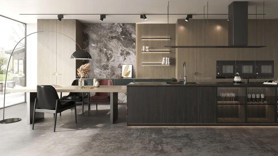 厨房，是人间烟火气，是最能反映家生活气息的角落