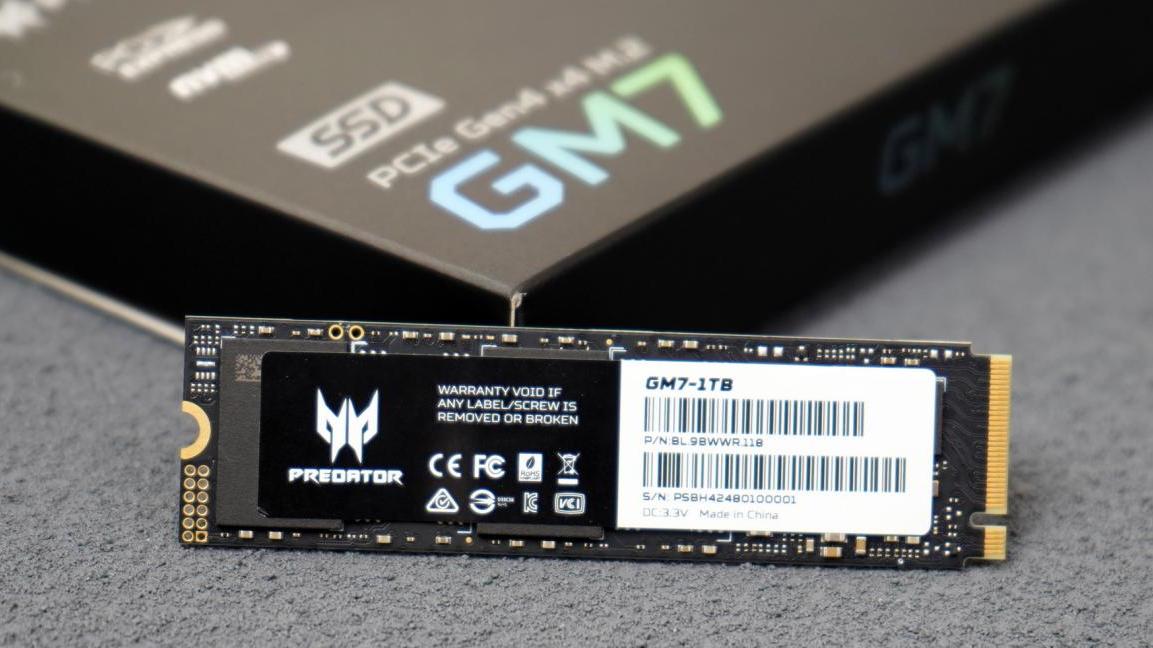 宏碁掠夺者GM7评测：PCIe 4.0 SSD中的佼佼者！
